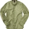 Hemd, Extra Slim, Baumwolle, Oliv -Milestone Shop 162020 norm