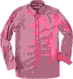 Regular Fit, Baumwolle, Rot Kariert -Milestone Shop 168968 norm 1