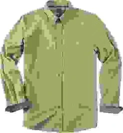 Hemd, Regular Fit, Baumwolle, Hellgrün Kariert -Milestone Shop 168969 norm 1