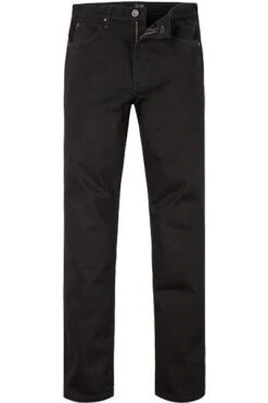 Lee Jeans Brooklyn, Regular Fit, Baumwoll-Stretch, Schwarz