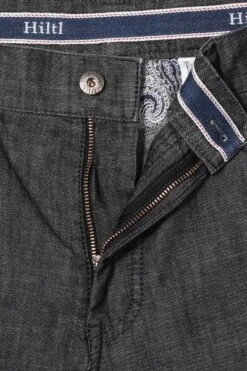 Jeans Kid, Baumwoll-Stretch 7,5 Oz, Anthrazit -Milestone Shop 177790 norm3