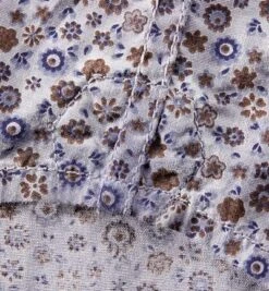 Gas Hemd, Slim Fit, Popeline, Hellblau-braun -Milestone Shop 191072 norm3