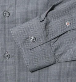 CERRUTI 1881 Hemd, Popeline, Grau Kariert -Milestone Shop 198864 norm3