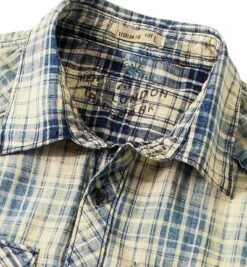 Pepe Jeans Hemd, Regular Fit, Baumwolle, Indigo Kariert -Milestone Shop 200276 norm2