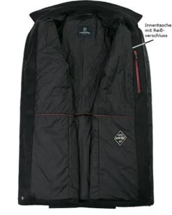 Schneiders Jacke, Schurwolle-Kaschmir Sympatex®, Anthrazit Meliert -Milestone Shop 204620 norm3