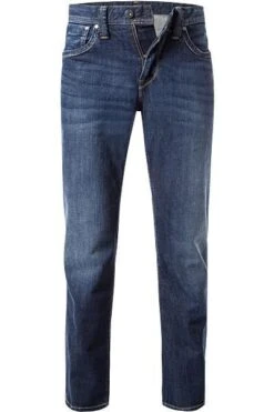 Pepe Jeans Jeans Kingston, Regular Fit, Baumwoll-Stretch, Dunkelblau