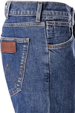 Wrangler Jeans Greensboro, Baumwoll-Stretch, Saphirblau -Milestone Shop 287178 norm3