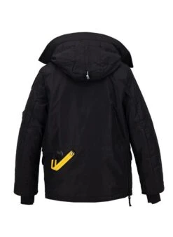 PARAJUMPERS 2-in-1 Daunenjacke Right Hand, Slim Fit, Mikrofaser, Schwarz -Milestone Shop 301857 norm2