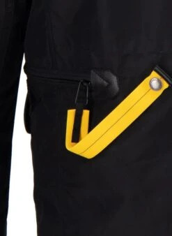 PARAJUMPERS 2-in-1 Daunenjacke Right Hand, Slim Fit, Mikrofaser, Schwarz -Milestone Shop 301857 norm7