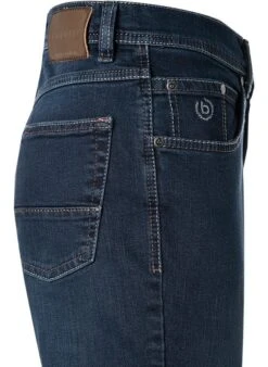 Bugatti Jeans, Regular Fit, Baumwoll-Stretch, Navy -Milestone Shop 332991 norm3