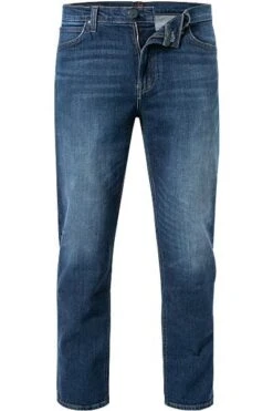 Lee Jeans Austin, Regular Tapered Fit, Baumwoll-Stretch 13,8oz, Dunkelblau