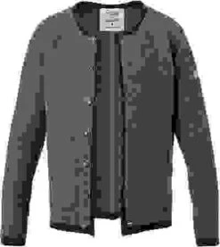 Strickjanker, Lammwolle, Grau-anthrazit -Milestone Shop 349712 norm 1