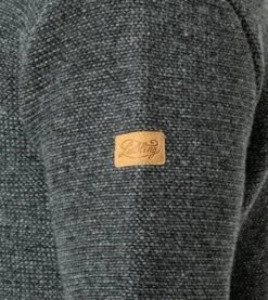 Strickjanker, Lammwolle, Grau-anthrazit -Milestone Shop 349712 norm5