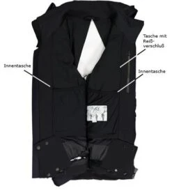 Daunenjacke, Wolle Wasserabweisend, Dunkelgrau -Milestone Shop 356477 norm3