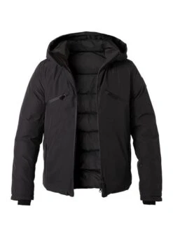 Wendejacke Oliver, Mikrofaser Wasserdicht, Schwarz