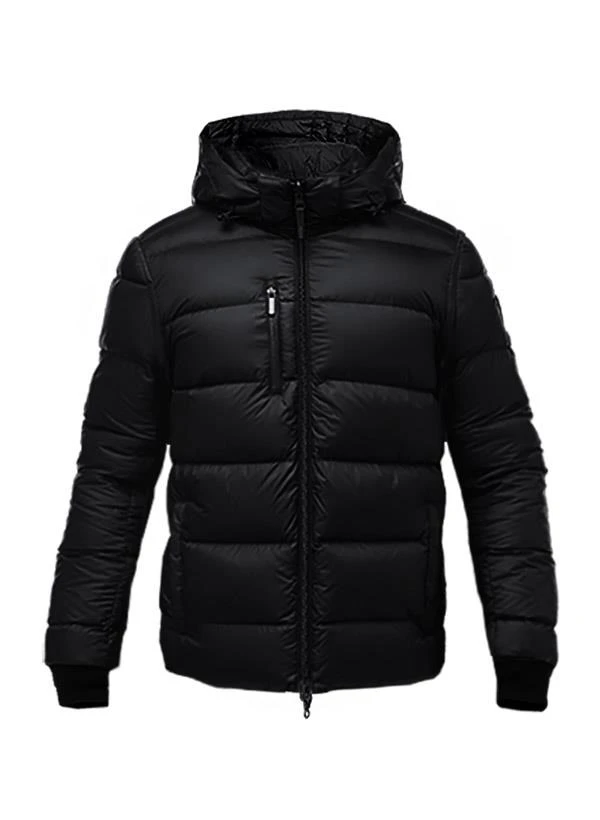 Wendejacke Oliver, Mikrofaser Wasserdicht, Schwarz 4 Wendejacke Oliver, Mikrofaser Wasserdicht, Schwarz – Bild 2