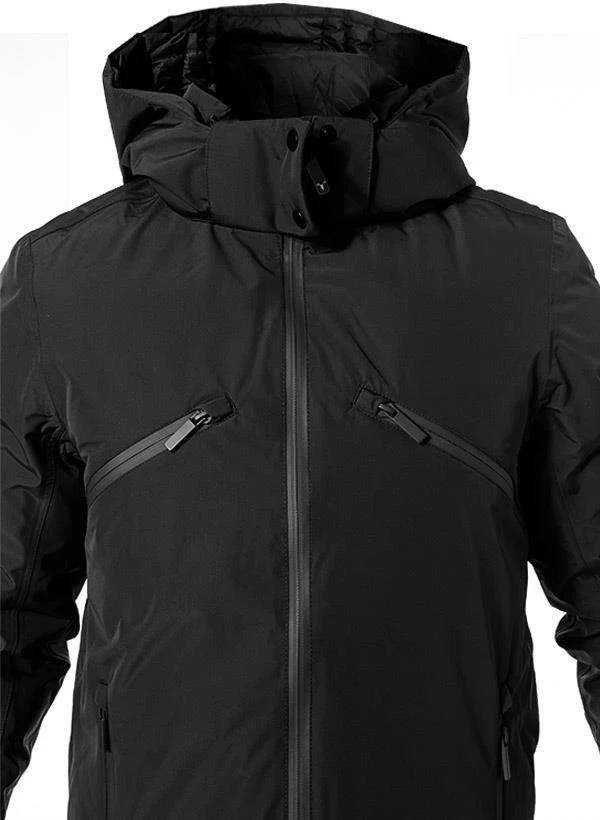 Wendejacke Oliver, Mikrofaser Wasserdicht, Schwarz 7 Wendejacke Oliver, Mikrofaser Wasserdicht, Schwarz – Bild 5