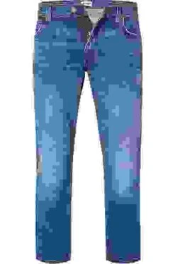 Wrangler Jeans Greensboro, Regular Straight, Baumwoll-Stretch 14,75oz, Denimblau -Milestone Shop 361096 norm 1