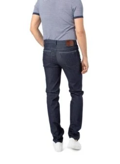 Jeans Parker, Regular Fit, Baumwolle-T400®, Indigo -Milestone Shop 370692 norm3