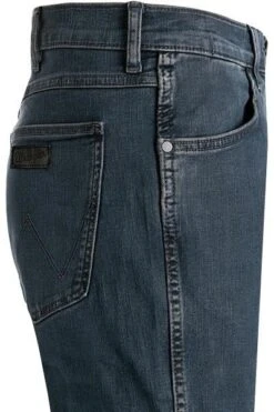 Wrangler Jeans Greensboro, Regular Straight, Baumwoll-Stretch 11,5, Blau -Milestone Shop 371951 norm3
