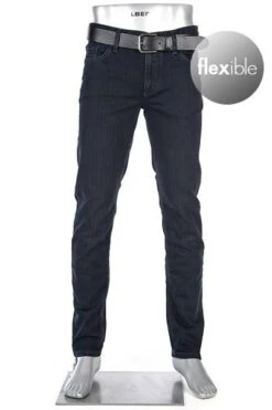 Alberto Jeans, Regular Fit, Baumwolle T400® 10oz, Indigo