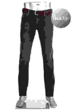 Alberto Jeans Pipe, Regular Fit, Baumwolle T400® 10oz, Indigo -Milestone Shop 376121 norm 1