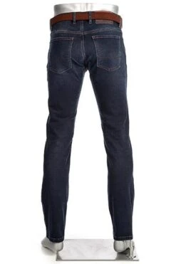 Alberto Jeans Pipe, Regular Fit, Baumwolle T400® 10oz, Indigo -Milestone Shop 376121 norm3