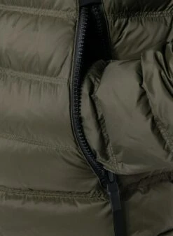 PEUTEREY Daunenjacke BOGGS, Mikrofaser Wasserabweisend, Dunkelolive -Milestone Shop 376133 norm5