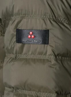 PEUTEREY Daunenjacke BOGGS, Mikrofaser Wasserabweisend, Dunkelolive -Milestone Shop 376133 norm6
