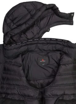 PEUTEREY Daunenjacke BOGGS, Mikrofaser Wasserabweisend, Schwarz -Milestone Shop 376134 norm4
