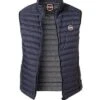 Colmar Daunenweste, Mikrofaser, Navy -Milestone Shop 376940 norm