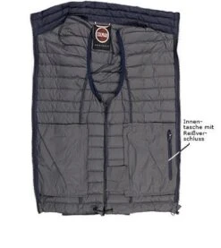 Colmar Daunenweste, Mikrofaser, Navy -Milestone Shop 376940 norm3