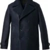 HARRIS WHARF LONDON Cabanjacke, Schurwolle Halbgefüttert, Navy -Milestone Shop 377047 norm