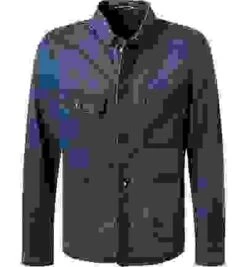 Camel Active Overshirt, Regular Fit, Baumwolle, Indigo Meliert -Milestone Shop 377848 norm 1