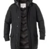 Woolrich Daunenparka Polar, Baumwolle, Schwarz -Milestone Shop 378040 norm