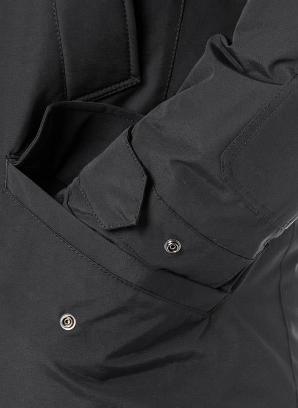 Woolrich Daunenparka Polar, Baumwolle, Schwarz 6 Woolrich Daunenparka Polar, Baumwolle, Schwarz – Bild 4