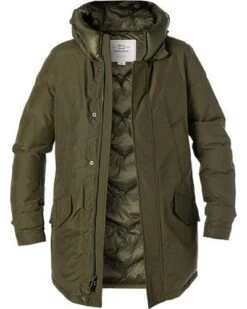 Woolrich Daunenparka Polar, Baumwolle, Dunkelgrün