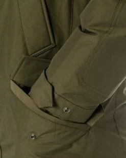 Woolrich Daunenparka Polar, Baumwolle, Dunkelgrün -Milestone Shop 378041 norm5