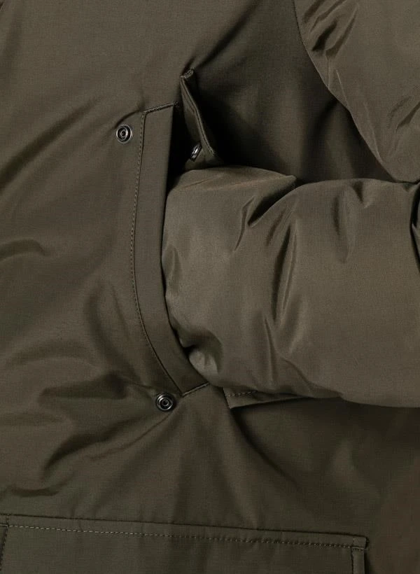 Woolrich Daunenparka Arctic, Baumwolle, Dunkelgrün 8 Woolrich Daunenparka Arctic, Baumwolle, Dunkelgrün – Bild 6