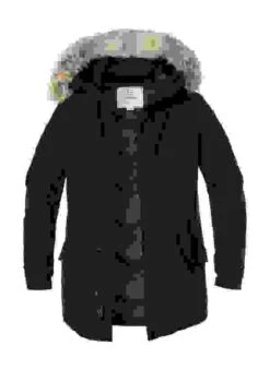 Woolrich Daunenparka Polar, Baumwolle Mit Echtpelz, Dunkelblau -Milestone Shop 378096 norm 1