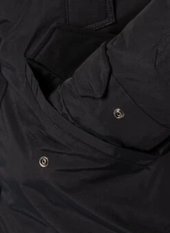 Woolrich Daunenparka Polar, Baumwolle Mit Echtpelz, Dunkelblau -Milestone Shop 378096 norm4