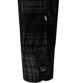 Gas Hemd, Cord, Schwarz Meliert -Milestone Shop 379865 norm3