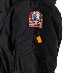 PARAJUMPERS 3-in-1 Daunenjacke Gobi, Funktions-Mikrofaser, Schwarz -Milestone Shop 380193 norm6