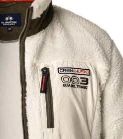 La Martina Jacke, Mikrofaser Halbgefüttert, Weiß -Milestone Shop 380797 norm4