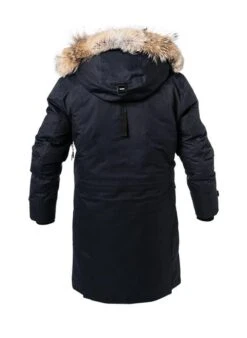 Daunenparka, Mikrofaser Echtfell, Navy -Milestone Shop 382158 norm3
