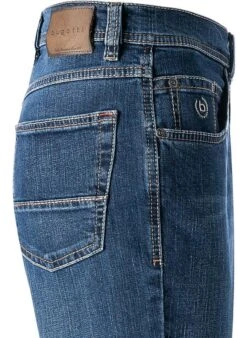 Bugatti Jeans, Modern Fit, Baumwoll-Stretch, Hellblau -Milestone Shop 383634 norm3