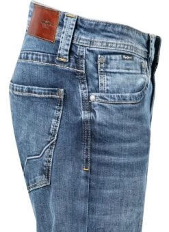 Pepe Jeans Jeans Cash, Regular Fit, Baumwoll-Stretch, Jeansblau -Milestone Shop 384561 norm3