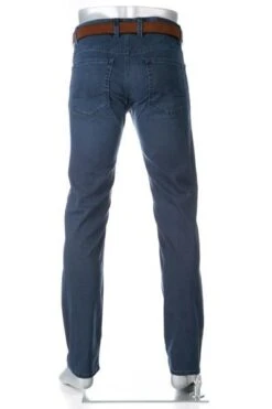 Alberto Jeans Pipe, Regular Fit, Baumwolle T400®, Nachtblau -Milestone Shop 385241 norm3