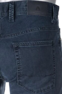 Alberto Jeans Pipe, Regular Fit, Baumwolle T400®, Nachtblau -Milestone Shop 385241 norm6