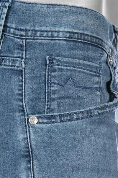 Alberto Jeans Stone, Modern Fit, Baumwolle T400®, Jeansblau 8 Alberto Jeans Stone, Modern Fit, Baumwolle T400®, Jeansblau – Bild 6